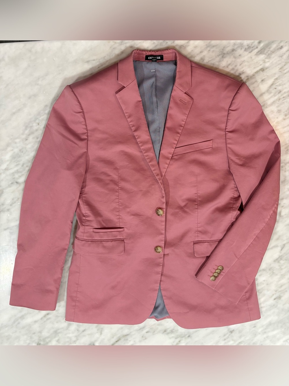 Express Men’s Dusty Rose Blazer
